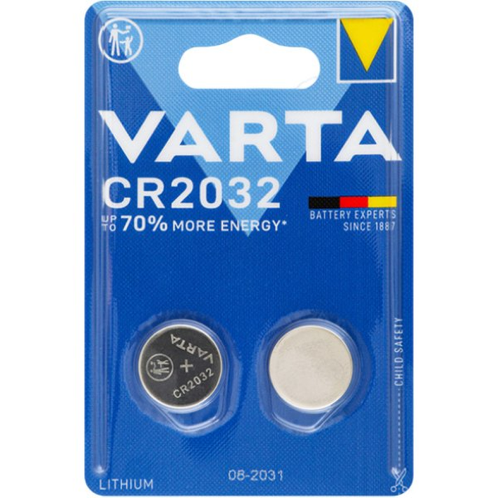 БАТАРЕЙКИ LITHIUM CR2032 3V-230MAH 2ШТ