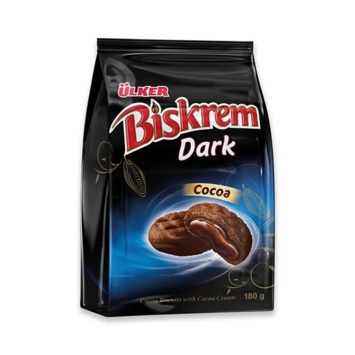 ПЕЧЕНЬЕ BISKREM DARK 180ГР