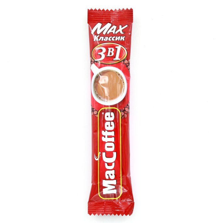 Кофе Maccoffee max classic 3в1 1,6 г