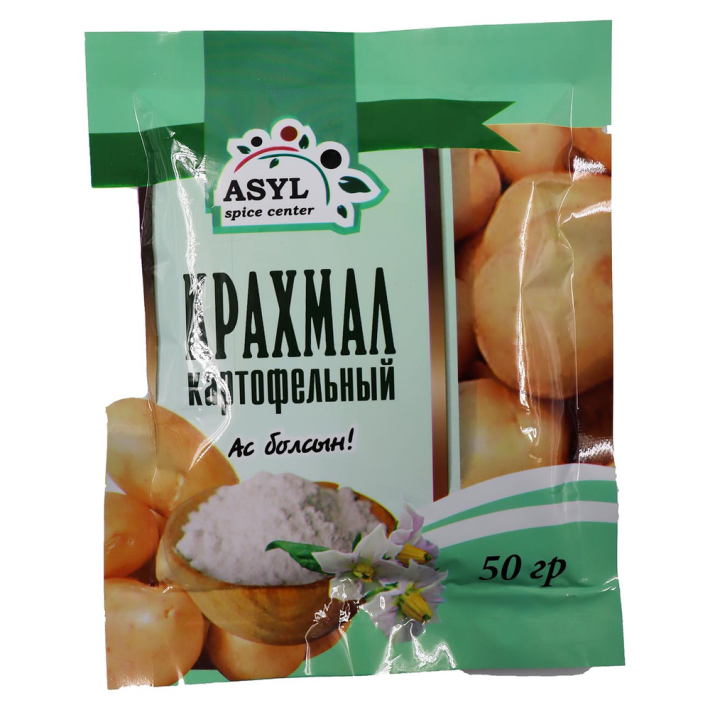 КРАХМАЛ КАРТОФЕЛЬНЫЙ ASSYL 50ГР