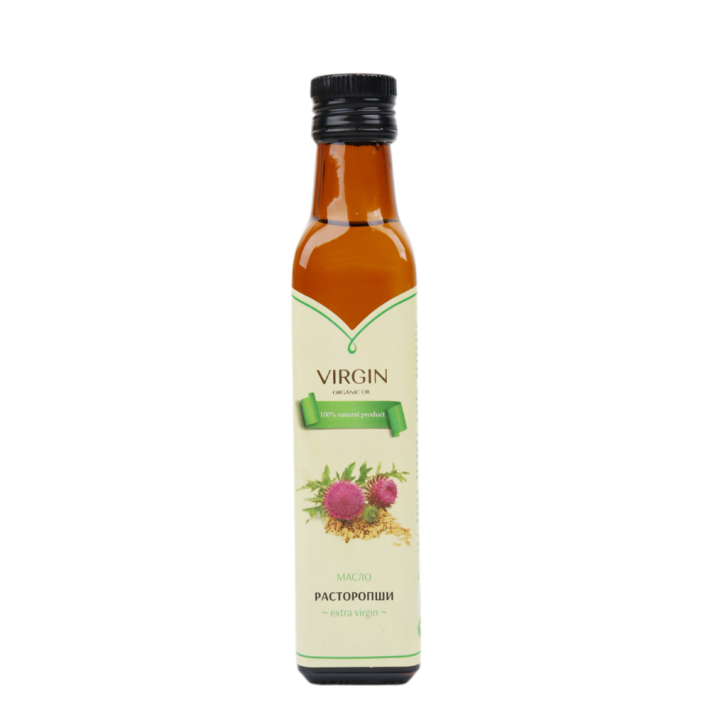 Масло расторопши Virgin Organic oil нерафинированный 250 мл