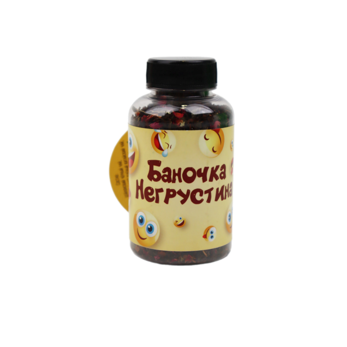 ЧАЙ CHOKOCAT В БАНОЧКЕ БАНОЧКА НЕГРУСТИНА ЛИСТОВОЙ 60ГР
