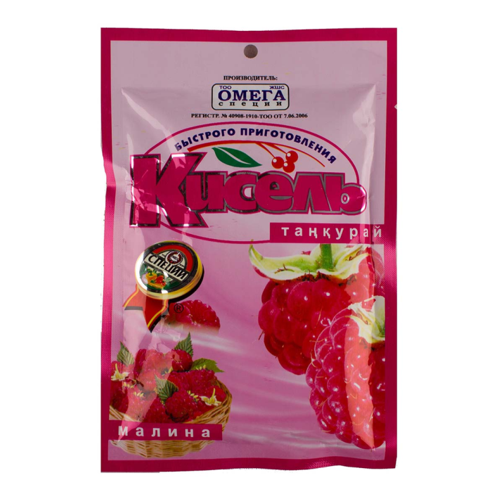 Кисель Омега малина 90 г