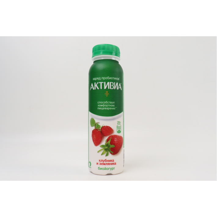 Йогурт Activia питьевой земляника, клубника 290 г