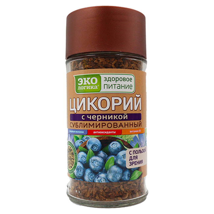 ЦИКОРИЙ ЭКОЛОГИКА ЧЕРНИКА БАНКА СУБЛИМ. 85ГР