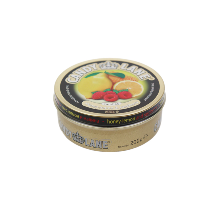 Леденцы Candy lane мёд лимон малина жестяная банка 200 г