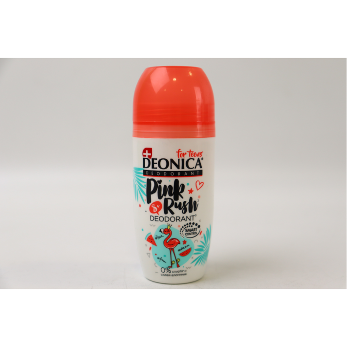 ДЕЗОДОРАНТ DEONICA FOR TEENS PINK RUSH РОЛИК 50МЛ