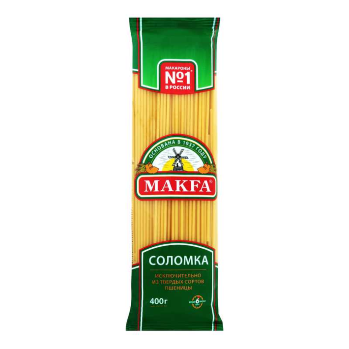 Макароны Макфа Длинная Соломка 400 г