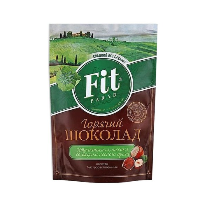ГОРЯЧИЙ ШОКОЛАД FIT PARAD СО ВКУС ЛЕСНОГО ОРЕХА 200ГР