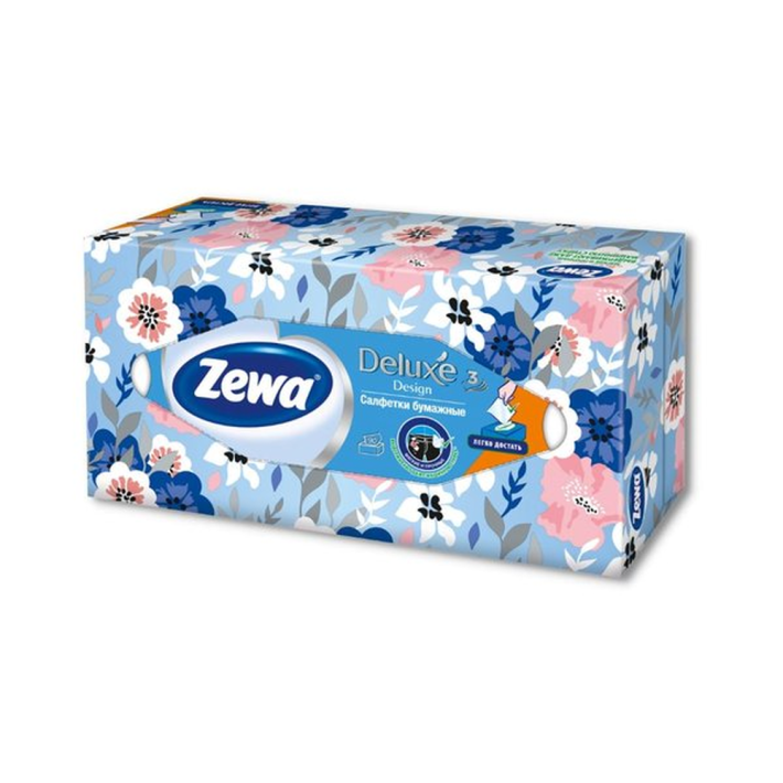 Салфетки Zewa космет clean soft&strong box 20 шт