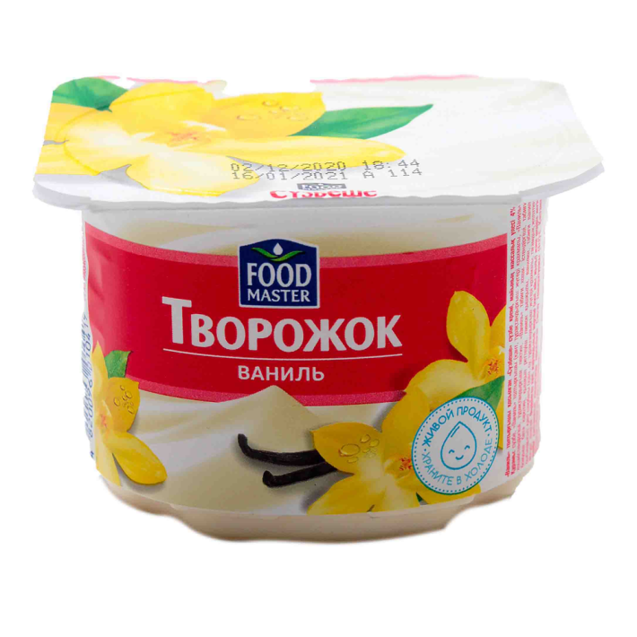 Творожок сузбеше Food Master ваниль 4% 100 г