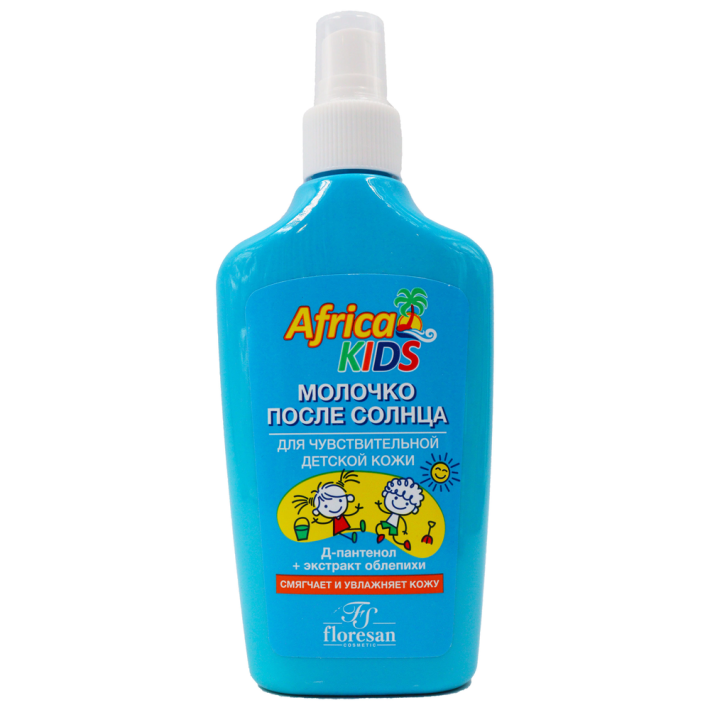 МОЛОЧКО FLORESAN Ф-408 ПОСЛЕ СОЛНЦА AFRICA KIDS 200МЛ