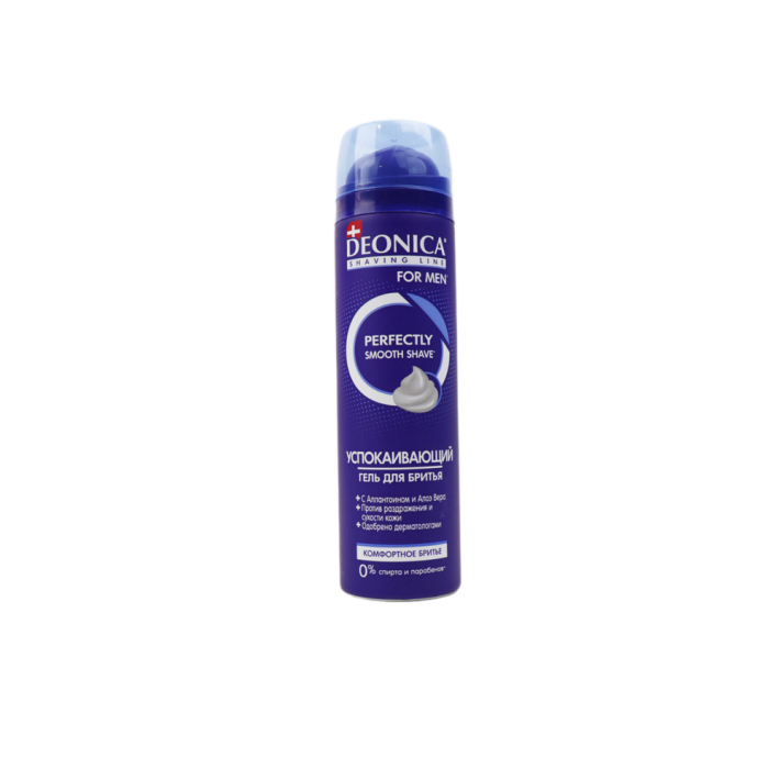 ГЕЛЬ Д/БРИТЬЯ DEONICA FOR MEN КОМФОРТНОЕ 200МЛ