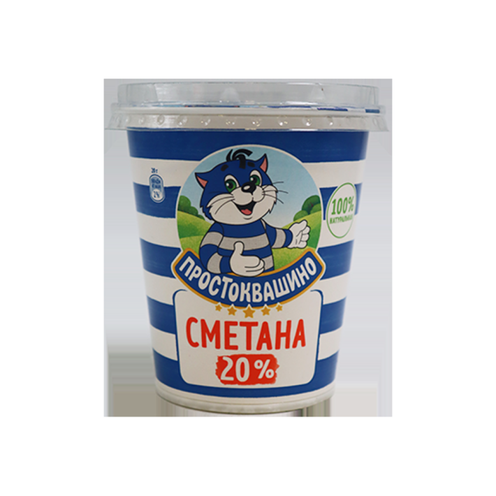 СМЕТАНА ПРОСТОКВАШИНО 300 ГР 20%