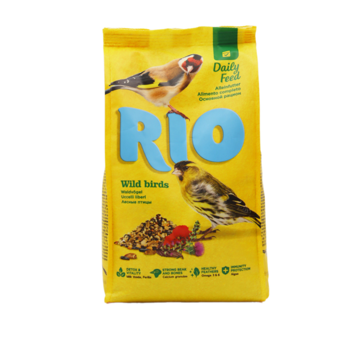 КОРМ Д/ЛЕСНЫХ ПЕВЧИХ ПТИЦ RIO 500ГР