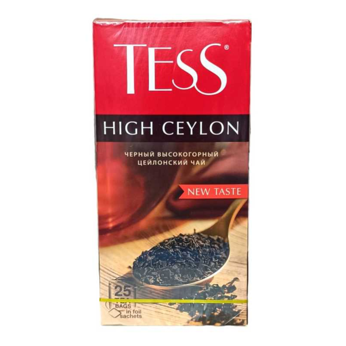 ЧАЙ TESS HIGH CEYLON BLACK TEA 2,25ГРХ25ШТХ10БЛ