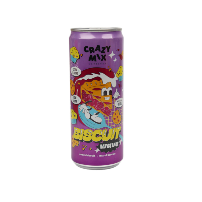 НАПИТОК CRAZY MIX COLLECTION BISCUIT WAVE 330МЛ