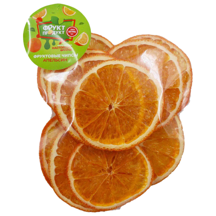 ФРУКТОВЫЕ ЧИПСЫ АПЕЛЬСИН ФРУКТ ПРОДУКТ П/ПАКЕТ 1*30ГР