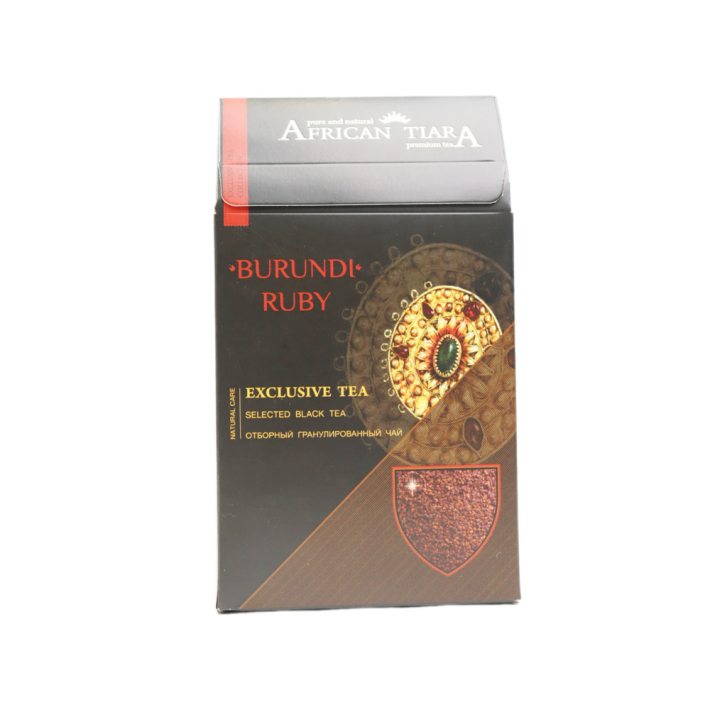 ЧАЙ AFRICAN TIARA BURUNDI RUBY ЧЕРНЫЙ ГРАНУЛ БАЙХОВЫЙ 200ГР
