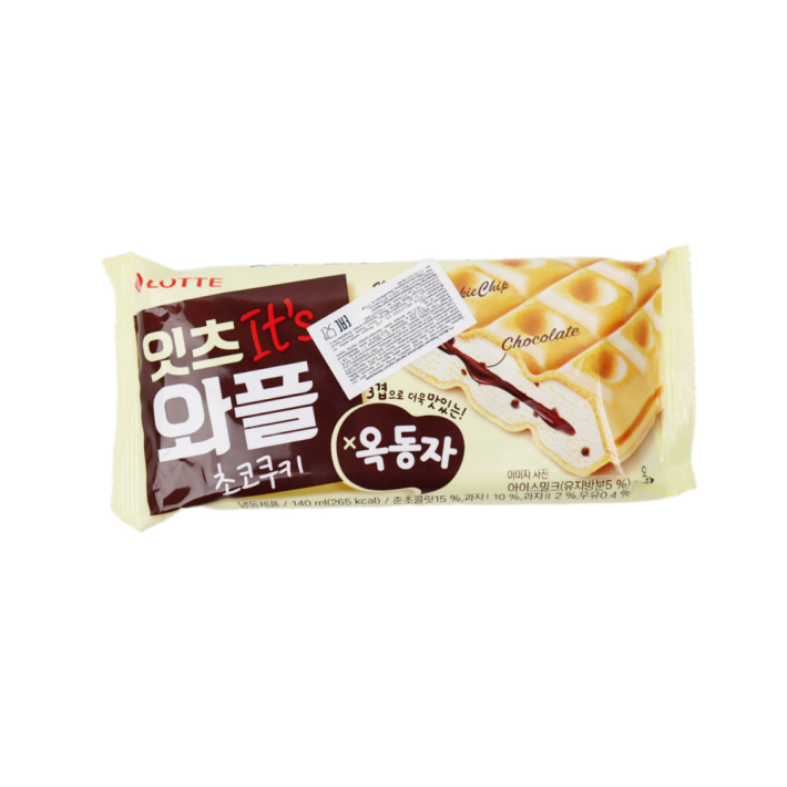 МОРОЖЕНОЕ СЭНДВИЧ-ВАФЛЯ LOTTE РАКУШКА 100ГР