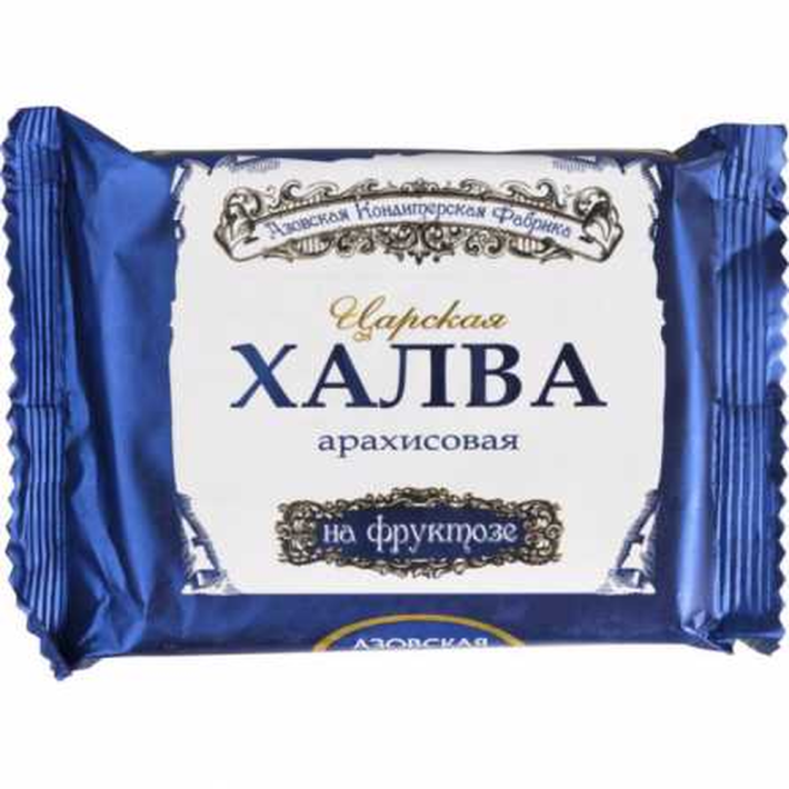 ХАЛВА НА ФРУКТОЗЕ АРАХИСОВАЯ 180Г