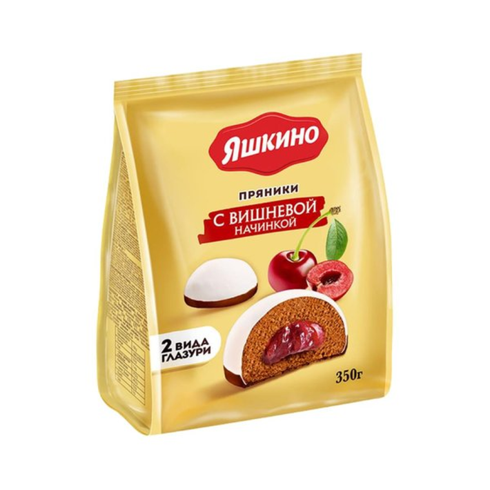 Пряники Яшкино с Вишневой начинкой 350 г
