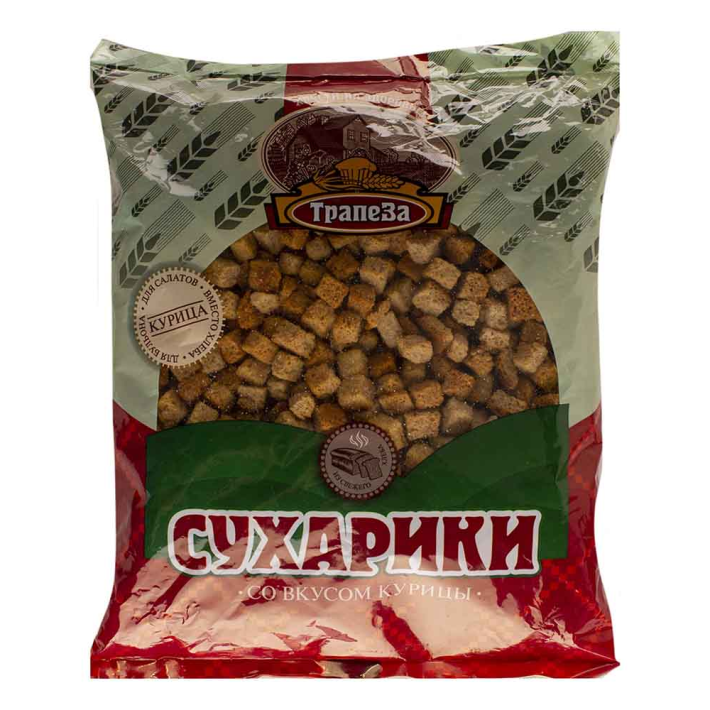 Сухари Трапеза салатные курица 350 г