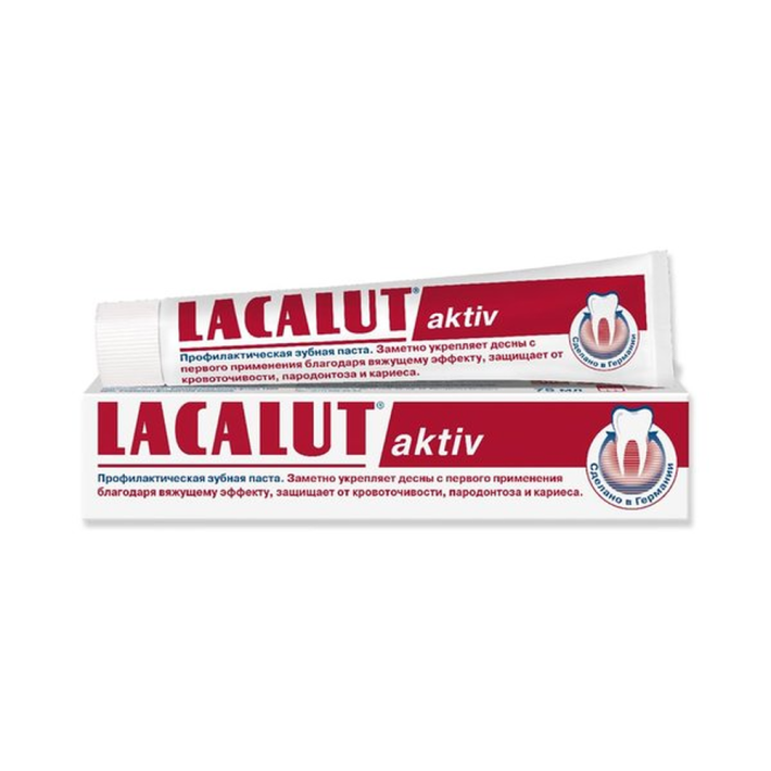 Паста зубная Lacalut aktiv 75 мл