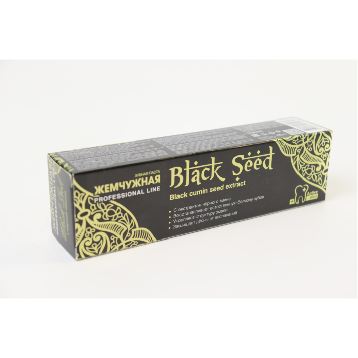 ПАСТА ЗУБНАЯ ЖЕМЧУЖНАЯ PROF BLACK SEED 100МЛ