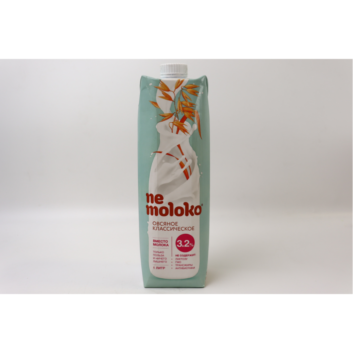 Напиток Nemoloko Овсяный Классический 3,2% 1 л