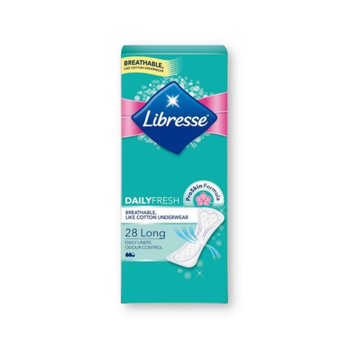 Прокладки ежедневные Libresse dailyFresh long 28 шт