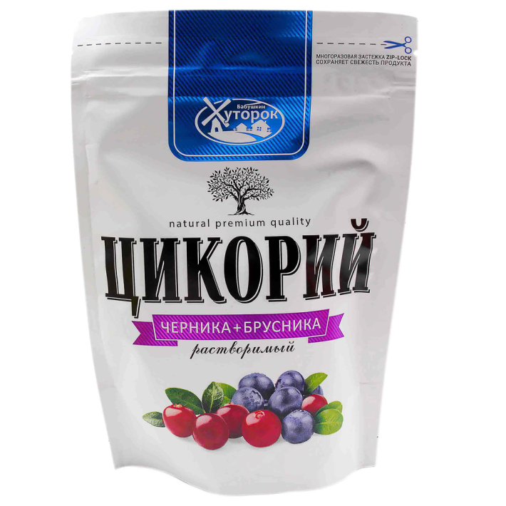 Цикорий Бабушкин хуторок натур с черникой брусникой 100 г