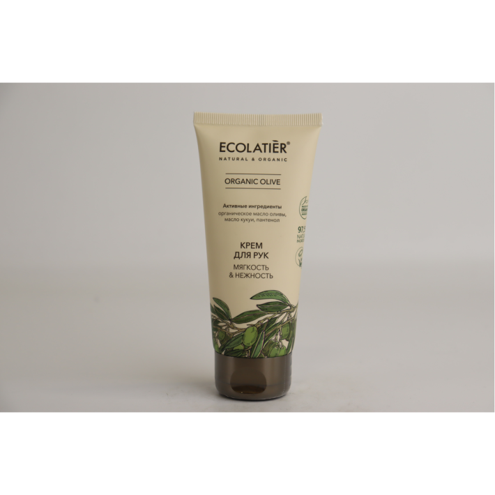 VEGAN КРЕМ ECL GREEN Д/РУК МЯГКОСТЬ/НЕЖНОСТЬ ORGANIC OLIVE 100МЛ