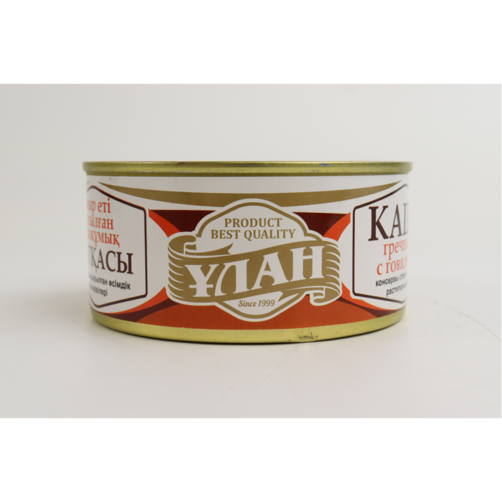КАША УЛАН ГРЕЧНЕВАЯ С ГОВЯДИНОЙ 325ГР