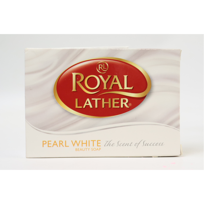 ТУАЛЕТНОЕ МЫЛО ROYAL LATHER PEARL WHITE БЕЛОЕ 150ГР