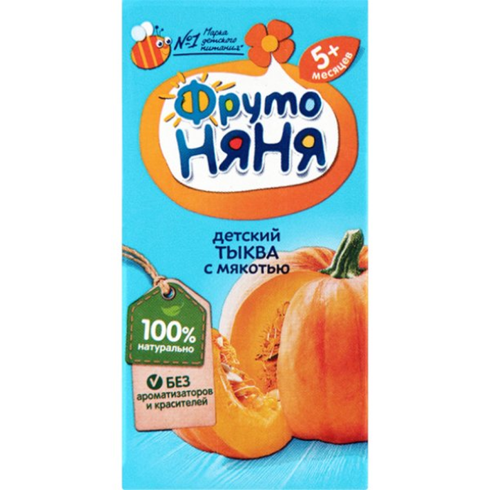 Нектар Фруто Няня Тыквенный с мякотью и с сахором 200 мл