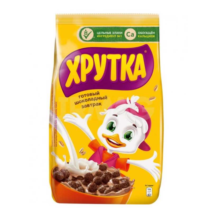 СУХИЕ ЗАВТРАКИ ХРУТКА ШОКОЛАДНЫЙ 460ГР