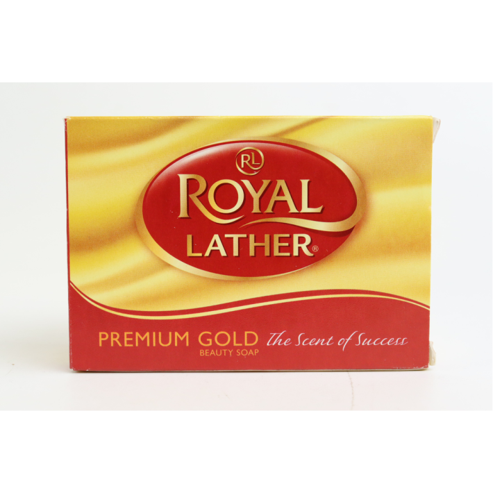 ТУАЛЕТНОЕ МЫЛО ROYAL LATHER PREMIUM GOLD ЗОЛОТОЕ 150ГР