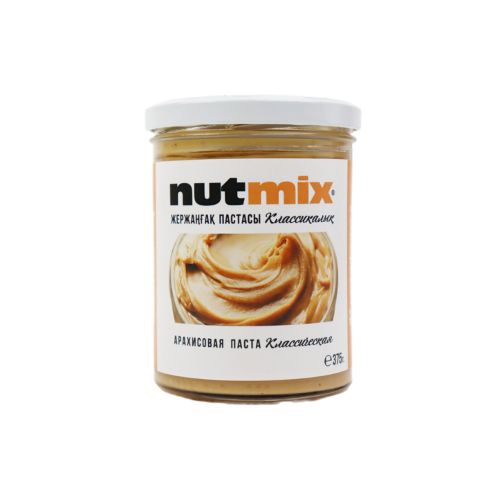 ПАСТА АРАХИСОВАЯ КЛАССИЧЕСКАЯ NUTMIX В СТ/Б ПО 375ГР