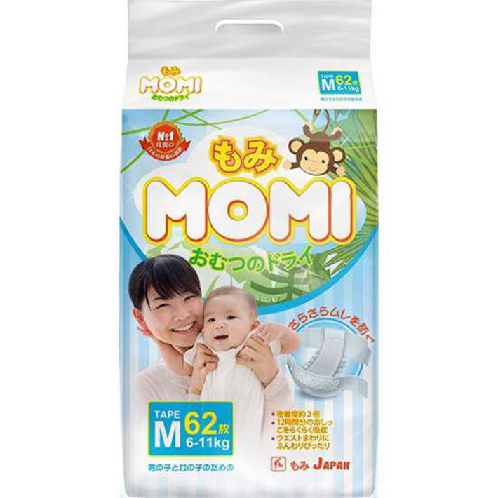 Подгузники Momi m 62 шт