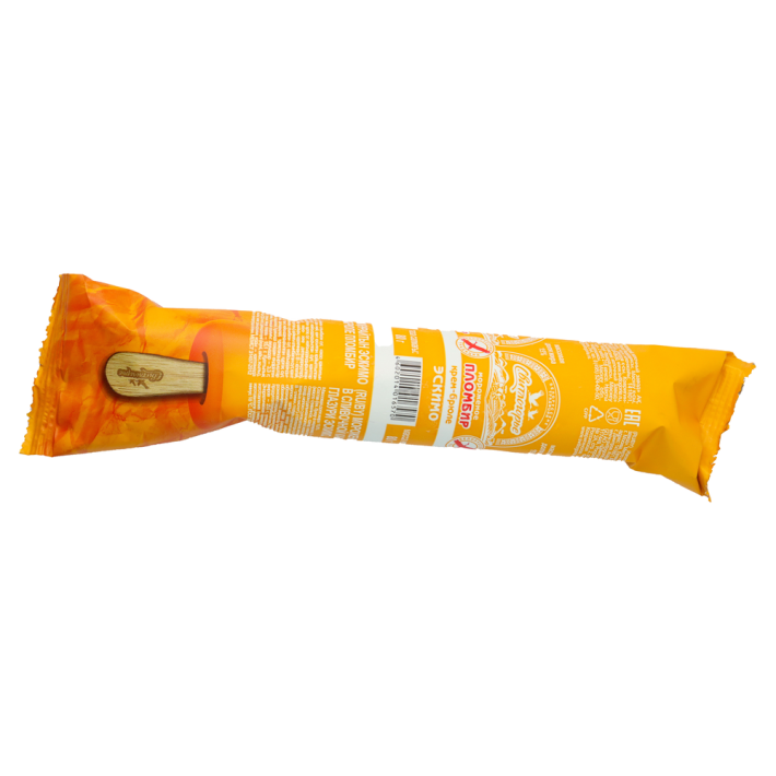 Мороженое Свитлогорье Эскимо крем-брюле в сливочной какаосодержащей глазури 80 г