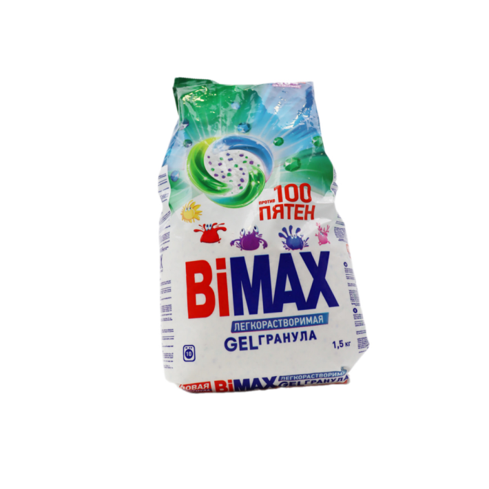 Стиральный порошок Bimax 100 пятен, автомат 1,5 кг