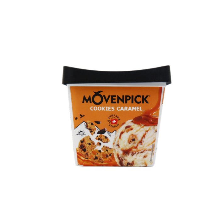 МОРОЖЕНОЕ MOVENPICK COOKIES КАРАМЕЛЬ 900МЛ