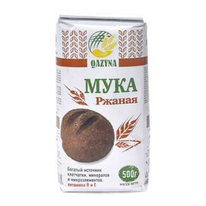 МУКА РЖАНАЯ КАЗЫНА 500ГР