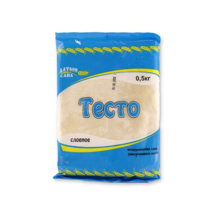 Тесто алтын сапа  слоёное 500 г