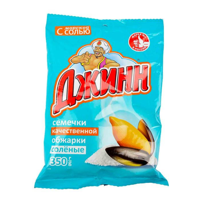 Семечки Джинн с морской солью 350 г