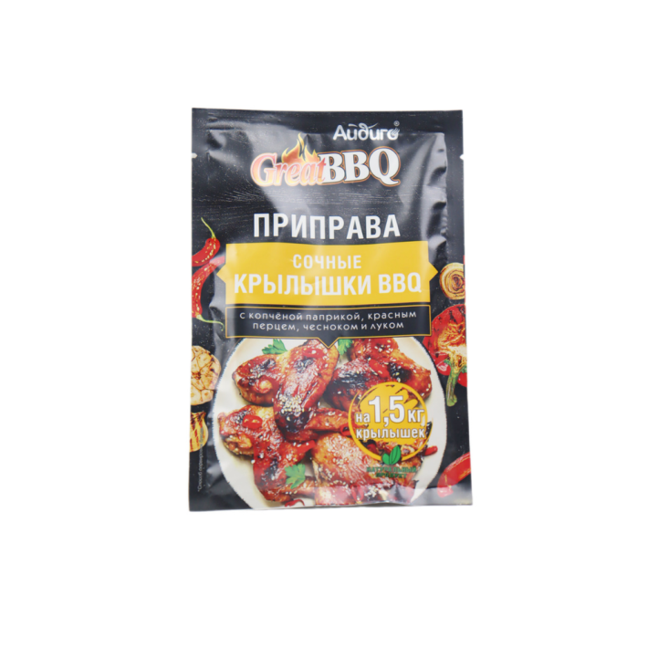 ПРИПРАВА ДЛЯ КРЫЛЫШЕК GREAT BBQ АЙДИГО 30ГР