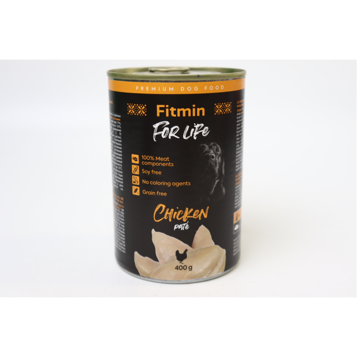 КОНСЕРВЫ Д/СОБАК ФИТМИН КУРИНЫЕ 400ГР