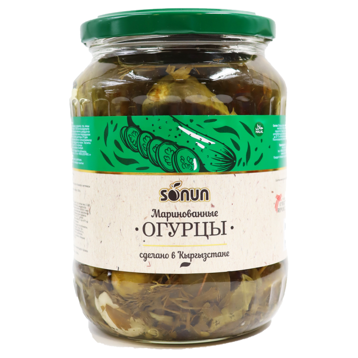 Огурцы Sonun маринованные 720 г