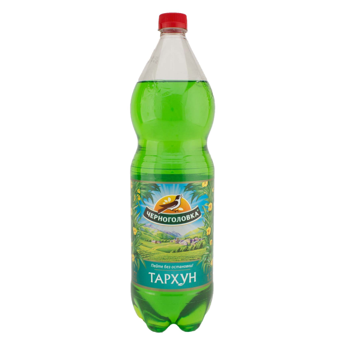 Лимонад Черноголовка тархун пластиковая бутылка 1,5 л